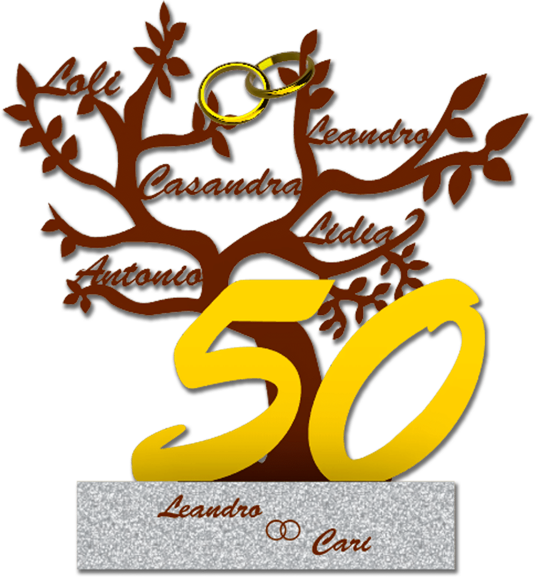 Regalo aniversario 3D