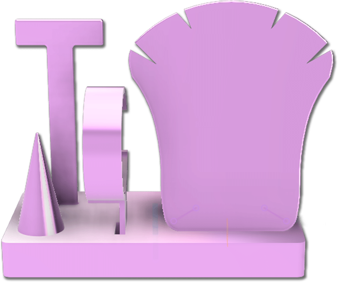 Expositor joyeria 3D