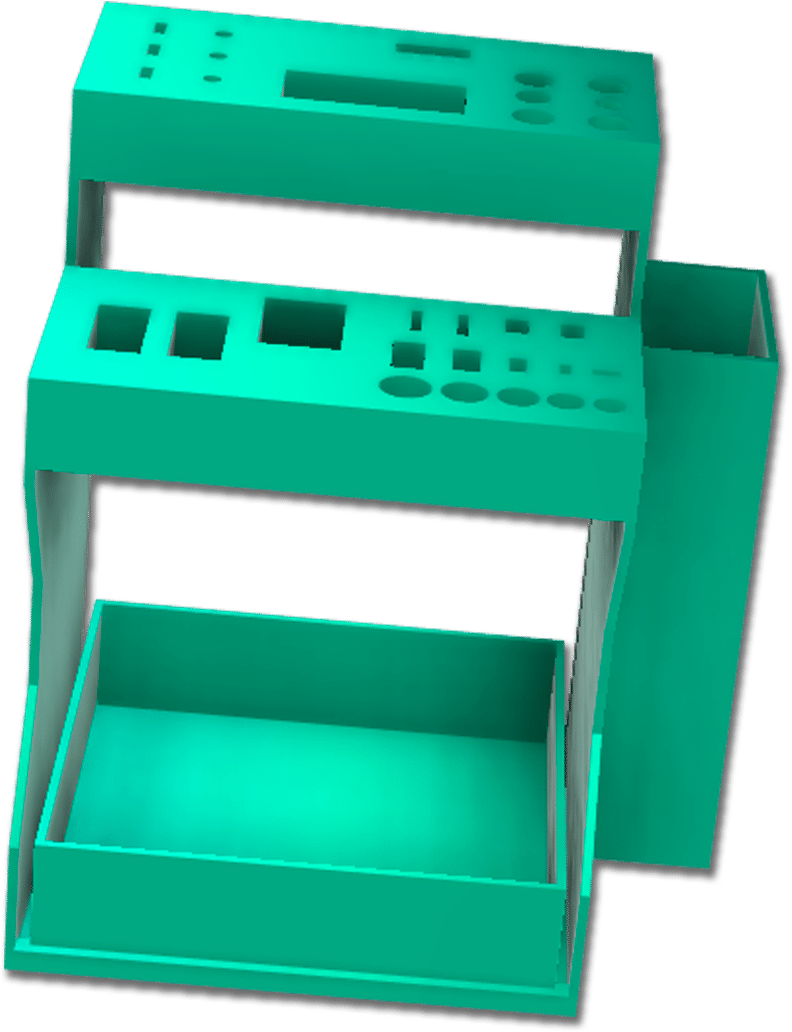 Organizador herramientas 3D